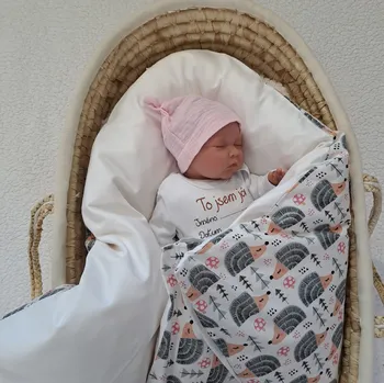 Zavinovačka Pro útulný domov Péřová zavinovačka Ježečci TYP zavinovačky: ČTVERCOVÁ, ROZMĚR zavinovačky: 70 x 70 cm