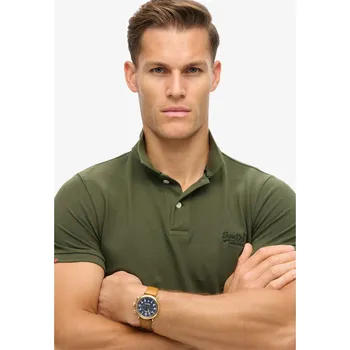Oblečení a móda Tričko Superdry Army Khaki 3709686 Small