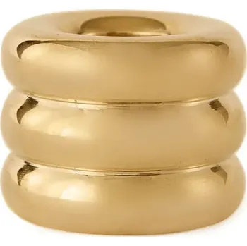 Svícen Dekorativní svícen OYOY Savi 4 x 4 x 4 cm L300426 žlutá 18X