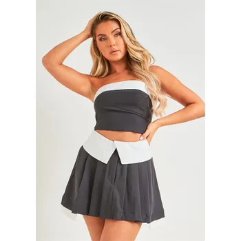 Dámská sukně Missy Empire Charcoal 9968013 10 (S)