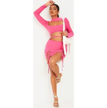 Dámská sukně Missy Empire Pink 8186169 14 (L)