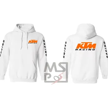 Pánská mikina Mikina s motivem KTM Racing 2 bíla 3XL