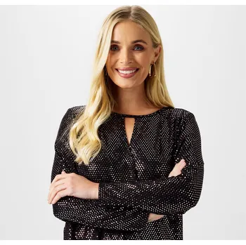 Dámská košile Košile Biba Metallic 276905 16 (XL)