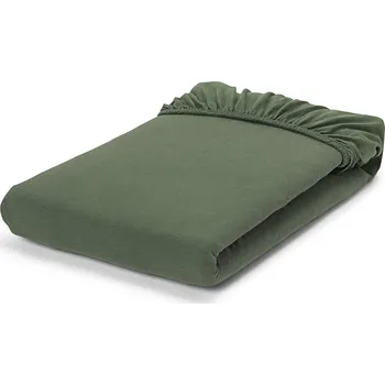 Prostěradlo 711516 - Tchibo - Napínací prostěradlo ze zimního žerzeje - barva: zelená