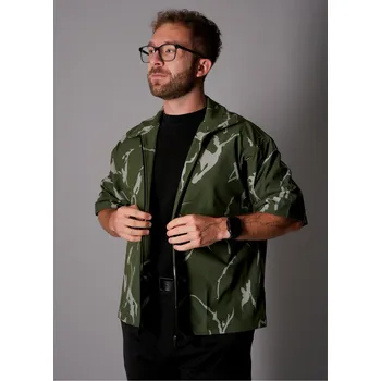 Pánská košile Pánská košile premium ALTISPORT VOJ/ALM052KOS01 KHAKI XXL