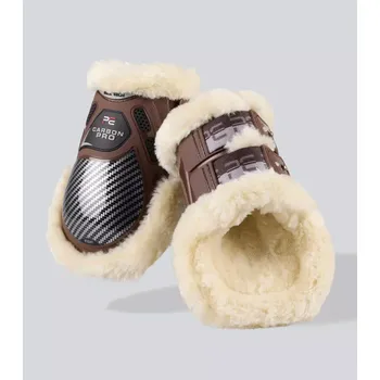 Koňské kamaše Chrániče Premier Equine Carbon Pro Techno Wool Hnědá L