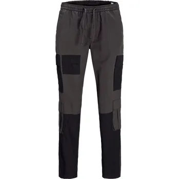 Pánské kalhoty Kalhoty Jack and Jones Black 4934447 S