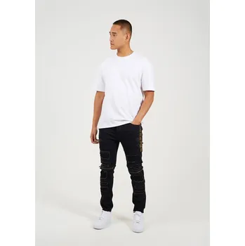 Pánské džíny Džíny Brave Soul Charcoal Wash 8150864 34W R