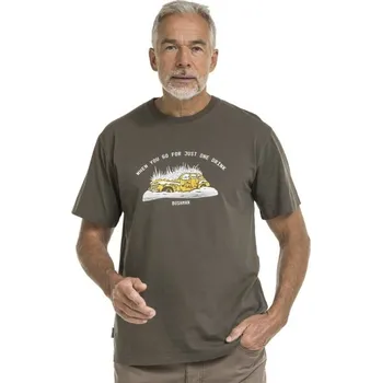 Bushman tričko Brian dark khaki XXXXL