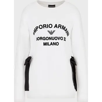 Dámská mikina Mikina EMPORIO ARMANI Bianco Ottico 6205306 6 (2XS)