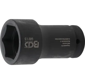 Gola hlavice BGS 9813, Silová nástrčná hlavice, šestihranná, prodloužená | 20 mm (3/4") | 41 mm