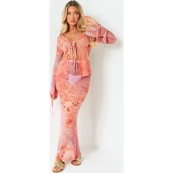 Dámská sukně Missy Empire Orange 2469948 6 (2XS)