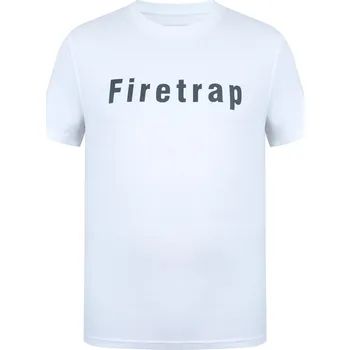 Pánská móda Tričko Firetrap White 7373772 M