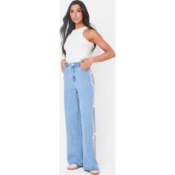 Dámské džíny Džíny I Saw It First Mid Blue 7651737 12 (M)