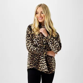 Dámská košile Košile Biba Leopard 7384901 12 (M)