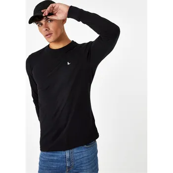 Pánské tričko Tričko Jack Wills Black 1803143 XS