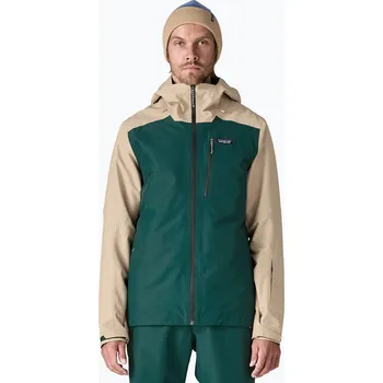 Pánská nepromokavá bunda Patagonia Insulated Powder Town cascade green