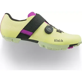 Pánská obuv FIZIK - tretry Vento Ferox Carbon světle zelená/fialová 37