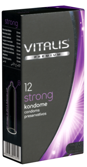 Vitalis Premium Single: Strong, 12 condoms