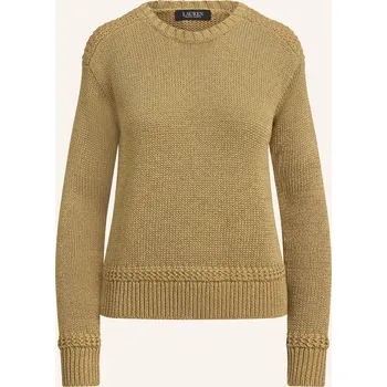 Dámský svetr Lauren Ralph Lauren Dámský Svetr S Třpytivou Přízí, velbloudí...