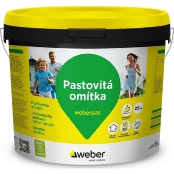 Omítka Fasádní omítka Weberpas akrylát zrnitá 1,5 mm (kg)