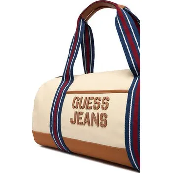 Cestovní taška Guess Jeans Víkendová taška M5BZ93 WL970 Écru OS