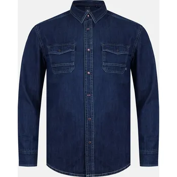 Pánská móda Košile Firetrap Blue 232864 2XL