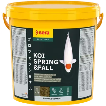 Krmivo pro rybičky Sera KOI Professional jarní/podzimní krmivo 21 l (Sera Koi Professional Spring & Fall 7Kg)