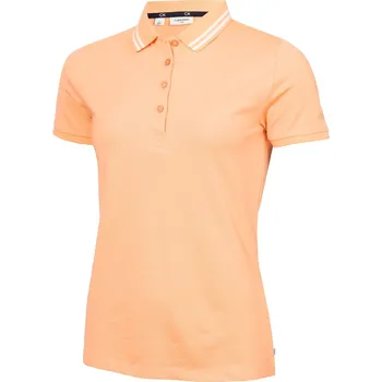 Dámské tričko Tričko Calvin Klein Golf Peach Cobbler 6829836 8 (XS)
