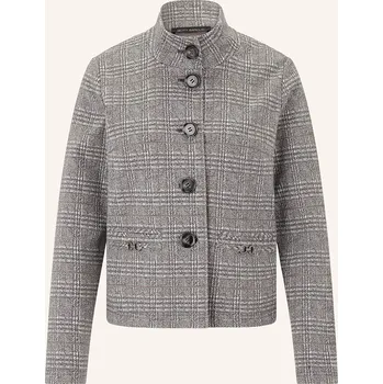 Dámský blejzr Betty Barclay Dámská Žerzejová Bunda Hranatého Střihu, šedá /...