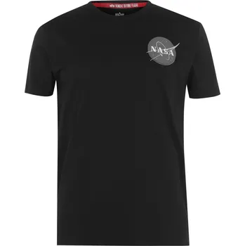 Pánské oblečení Tričko Alpha Industries Black 03 3750939 L