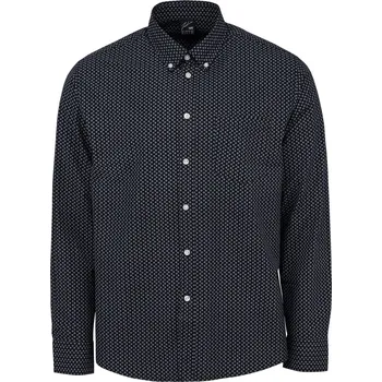 Pánská košile Košile Fabric Black Geo 1956935 L