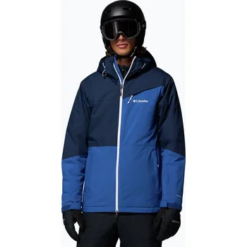 Sportovní oblečení Pánská lyžařská bunda Columbia Iceberg Point II mountain blue/collegiate navy
