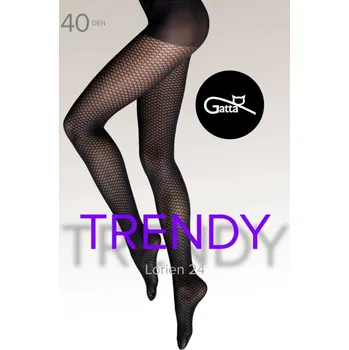 Dámské punčochy Gatta Lorien 24, 40 DEN Barva: Černá (Nero), Velikost: L