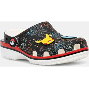 Dámské pantofle Dětské pantofle Crocs CROCS CLASSIC POKEMON PRINT CLOG černá barva, 211344 211344.CROCS.CLASSIC.PO 99X, EUR 32/33