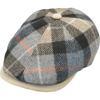 Čepice Fiebig - Headwear since 1903 Pánská zimní béžová 6-dílná bekovka - Fiebig Velikost: 57 cm (M)