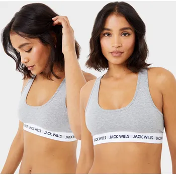 Podprsenka Sportovní podprsenka Jack Wills Grey Marl 8483627 10 (S)