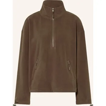 Dámský svetr Mrs & Hugs Dámský Fleecový Svetr Troyer, hnědá, 44