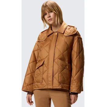 Dámský kabát Dámská bunda PINKO CONTORNO 105658A2TFL08 hnědá Velikost: M