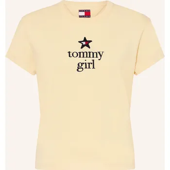 Tommy Jeans Dámské Tričko, žlutá, 38