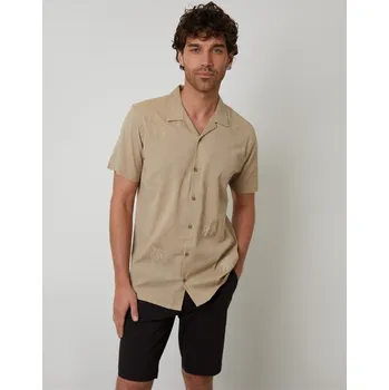 Pánská košile Košile Threadbare Stone 4887788 X Large