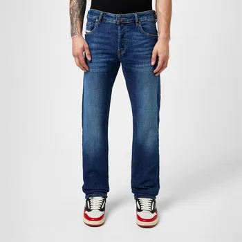 Pánské oblečení Džíny Diesel Mid Blue 982509 36W R