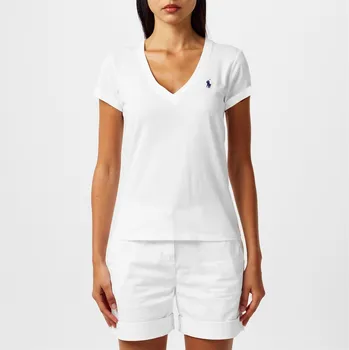 Dámské oblečení Tričko Polo Ralph Lauren White 3100114 12 (M)
