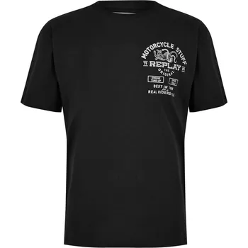 Pánské tričko Tričko Replay 098 Black 8608230 2XL