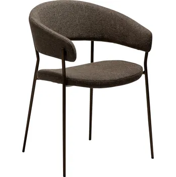 Jídelní židle Dan-Form Hnědá bouclé jídelní židle DAN-FORM Reboot
