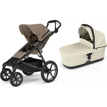 Kočárek Akční set Thule Urban Glide 4-wheel Tinted Taupe + hluboká korba Soft Beige Autorizovaný prodejce