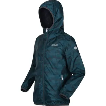 Dívčí bunda Regatta DpTeal Camo 691616 C3-C4