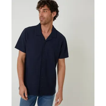 Pánská košile Košile Threadbare Navy 6520823 Small