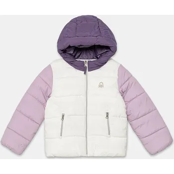 Dětská bunda United Colors of Benetton 2LETCN04Y.G.Season.9BYA bílá 00X, vel. 130