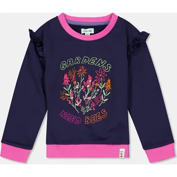 Dívčí mikina Lilly and Sid Navy 9354340 6-12 Mnth